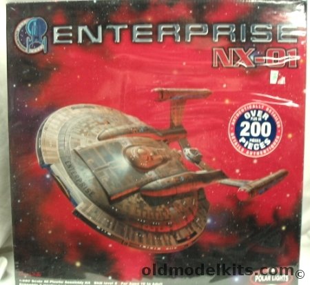 Polar Lights 1/350 Enterprise NX-01, 4201 plastic model kit